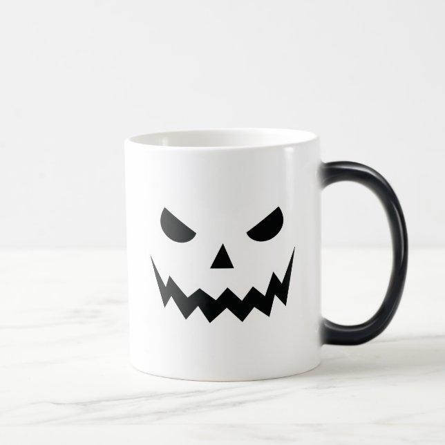 Mug Magic Monstre de Citrouille de Jack-o'-lantern, effrayan (Droite)