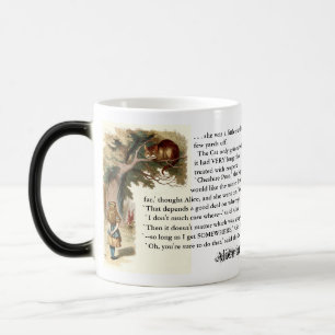 Mug Magic MORPHING : Chat de Cheshire
