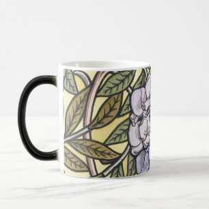 Mug Magic Motif de fleur de glycine Art nouveau