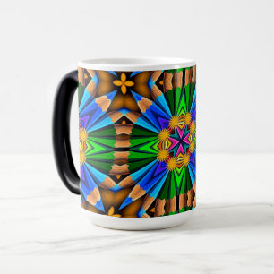 Mug Magic Motif Fleurs Abstraites uniques
