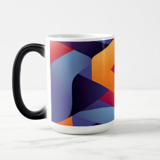 Mug Magic motif géométrique 3D dynamique 2