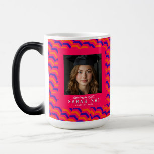 Mug Magic Motif Zigzag Gras Classe Diplômée
