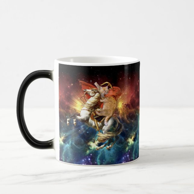 Mug Magic Napoléon Cat dans l'espace (Gauche)