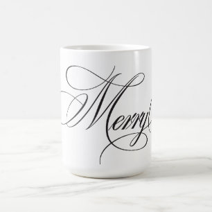 Mug Magic Noël d'élégance À feuillage persistant enchantée