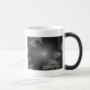 Mug Magic Noël Poinsettia noir et gris III