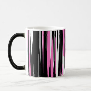 Mug Magic Noir rose et blanc