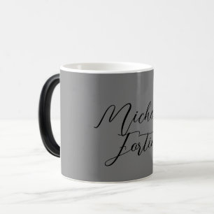 Mug Magic Nom d'écriture moderne minimaliste professionnel
