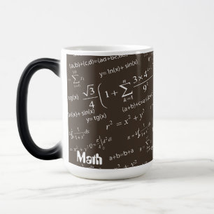 Mug Magic Nom Equations pour les enseignants et les étudiant