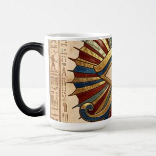 Mug Magic Œil d'Horus avec hiéroglyphes spirituels égyptiens