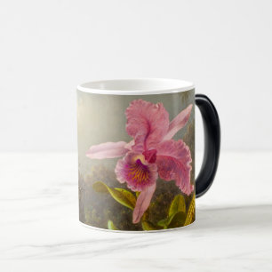 Mug Magic Orchidée avec deux colibris Heade