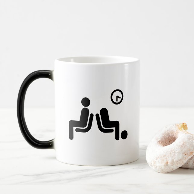 Mug Magic Panneau d'attente long (Avec donut)