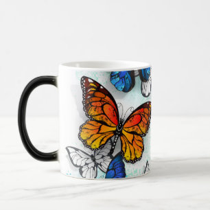 Mug Magic Papillons volants Morpho et Monarch