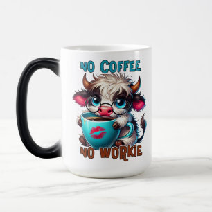 Mug Magic Pas de café, pas de travail