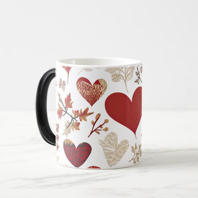 Mug Magic pattern valentines day (Devant gauche)