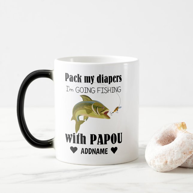 Mug Magic Pêche avec Papou (Avec donut)
