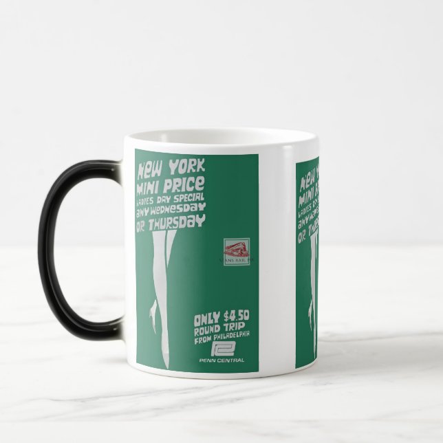 Mug Magic Penn Central Railroad Ladies     DayCafé à deux to (Gauche)
