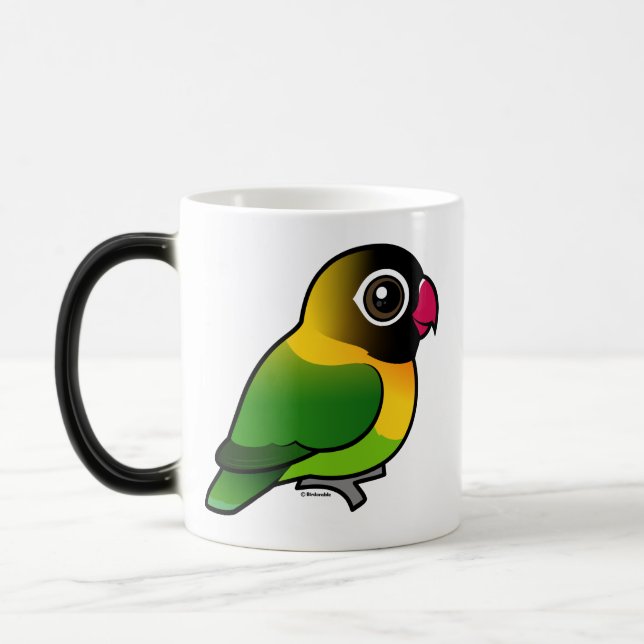 Mug Magic perruche Jaune-colletée (Gauche)