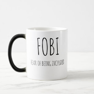 Mug Magic Peur d'être inclus,fobi