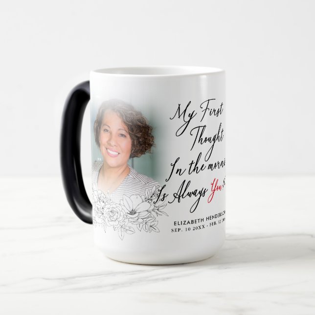 Mug Magic Photo In Love Memory (Devant gauche)