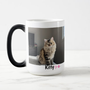 Mug Magic Photo personnalisée Mug, Texte personnalisé, Photo