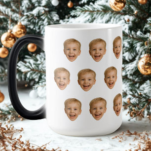 Mug Magic Photo Personnalisée, Photo Personnalisée, Famille