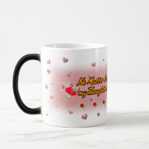 Mug Magic Poème sur un café en céramique