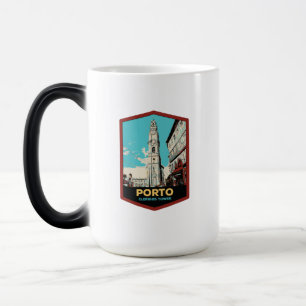 Mug Magic Portugal, ville de Porto, tour Clerigos