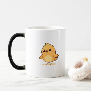 Mug Magic Poussin Mignon Confus Minimaliste Dessin Animé