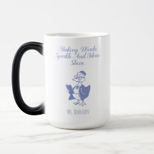 Mug Magic Professeur d'anglais qui fait scintiller les mots