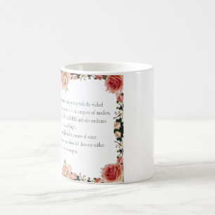 Mug Magic PSAUM 1:1-3 Botanic design,