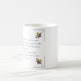 Mug Magic PSAUM 1:1-3 Botanic design,