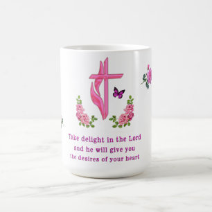 Mug Magic Psaumes 37:4 Fais tes délices dans l'Éternel