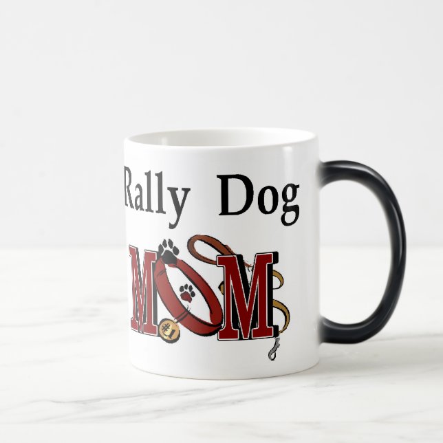 Mug Magic Rallye Obéissance Chien Maman Cadeaux (Droite)