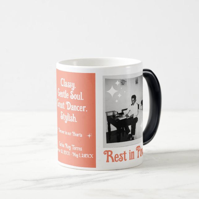 Mug Magic Repose en paix pour toujours dans nos coeurs Repos (Devant droit)