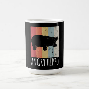 Mug Magic Rétro Angry Hippo - Vintage Hippopotamus