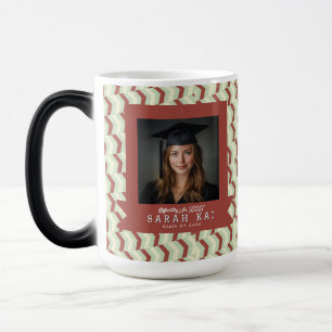 Mug Magic Réunion de classe à motif zigzag tendance