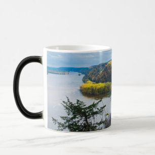Mug Magic Rivière Mississippi et forêts à l'automne