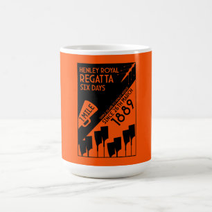 Mug Magic Rivière Thames Regatta - Vintage Retro Style Rowin