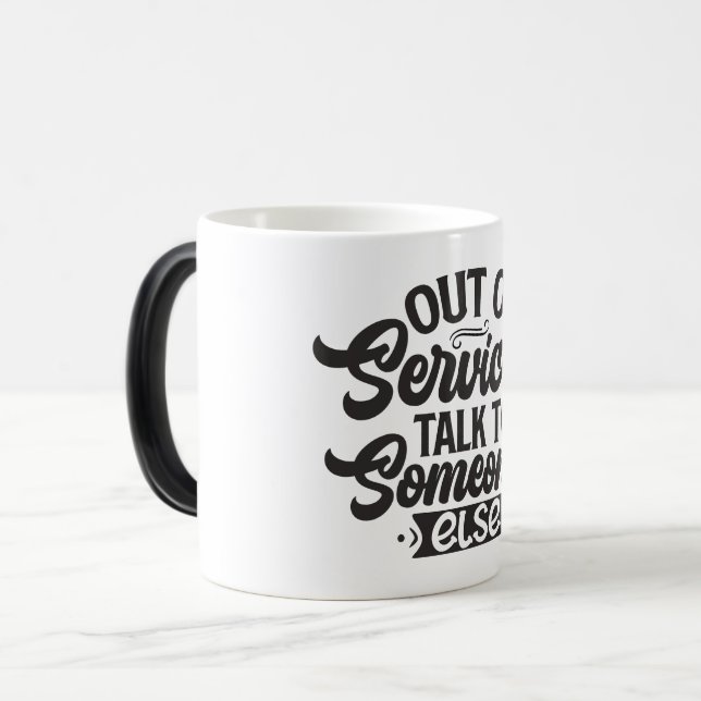 Mug Magic Sarcastic Coffee Quotes (Devant gauche)