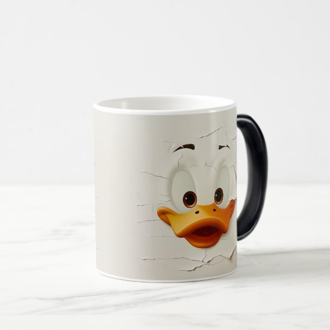 Mug Magic Sarcastic Duck Face 3D (Devant droit)