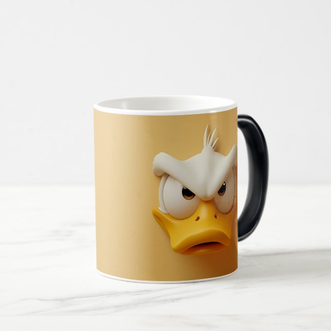 Mug Magic Sarcastic Duck Face 3D (Devant droit)