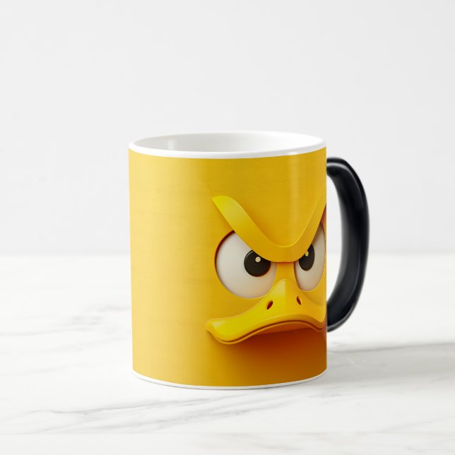 Mug Magic Sarcastic Duck Face 3D (Devant droit)