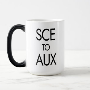 Mug Magic SCE aux AUX comme Race spatiale et Rocket Science