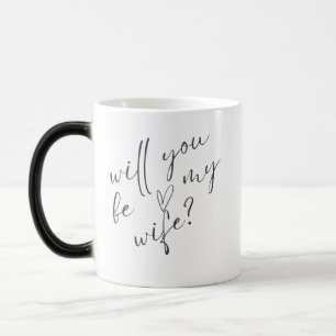 Mug Magic Serez-Vous Mon Épouse Morphée Mug; Proposition Sec