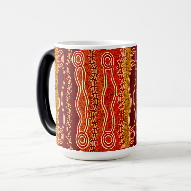 Mug Magic Serpents autochtones. (Devant gauche)