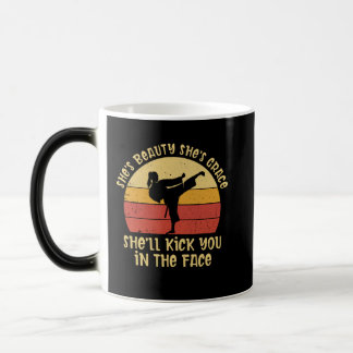 Mug Magic She's Beauty She's Grace She'll Kick You In The Fa
