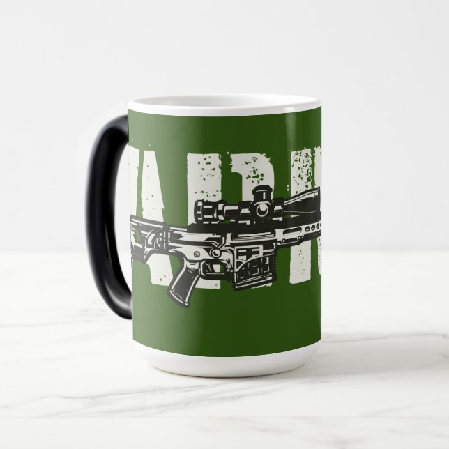 Mug Magic sniper de l'armée, (Devant gauche)