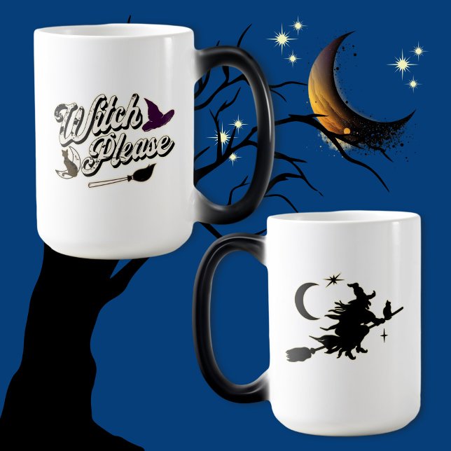 Mug Magic Sorcière S'Il Vous Plaît | Drôle Citation d'Hallow (Créateur téléchargé)