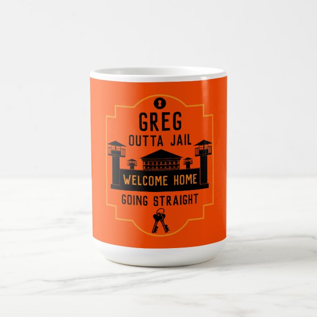 Mug Magic Sortez De Prison Libération Cadeau (Centre)