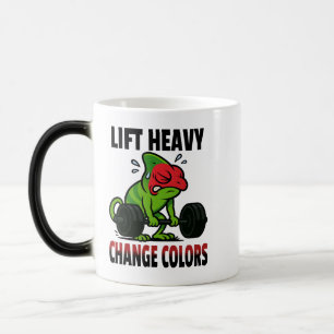 Mug Magic Soulever Lourds Changer de Couleurs – Caméléon de